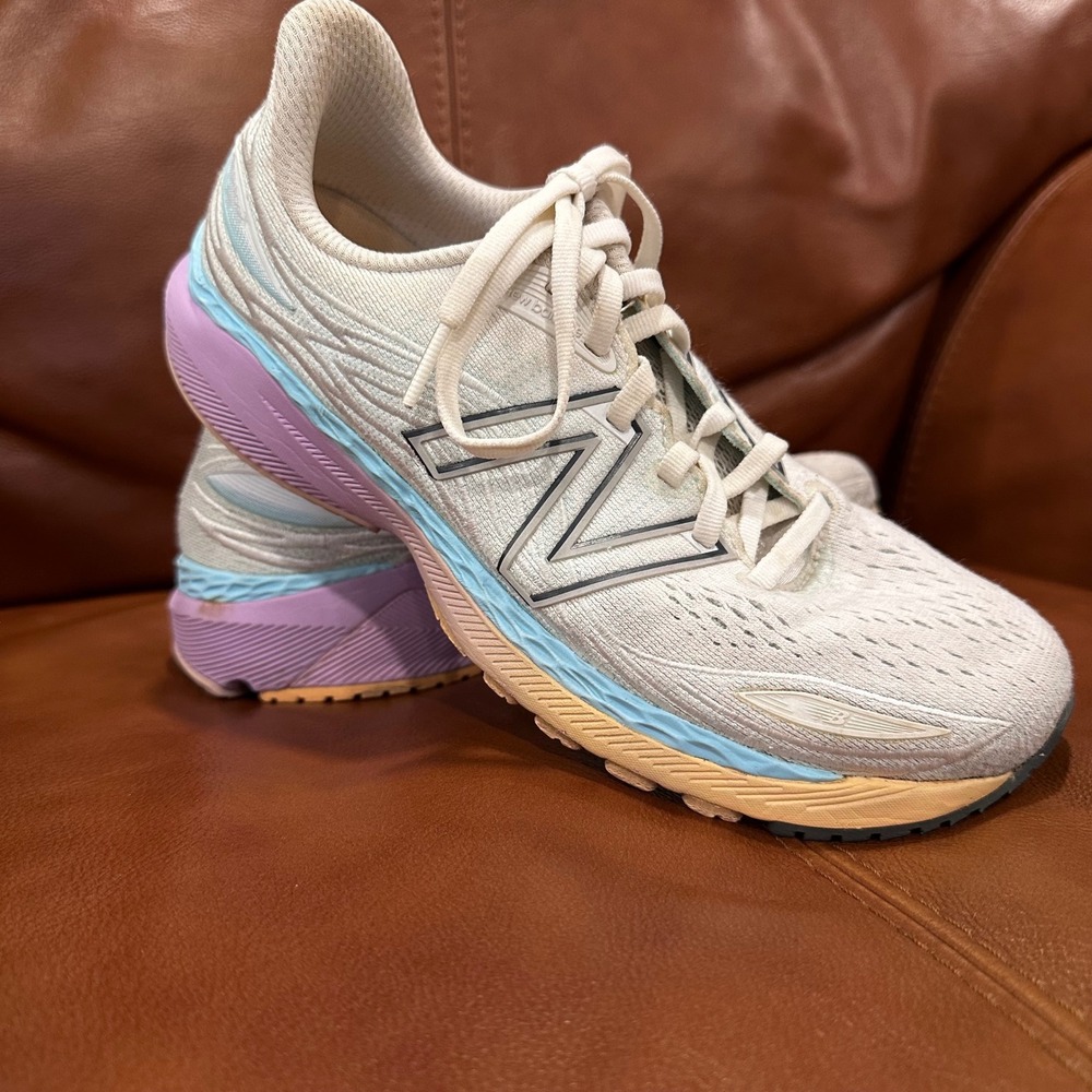 New Balance Fresh Foam X 860v12 Running Shoes Women White Multi Color 7.5 B